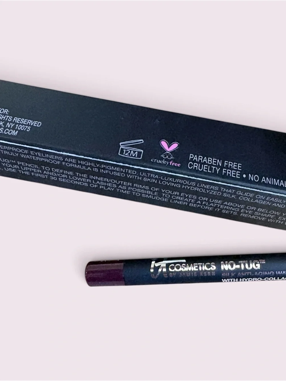 it cosmetics No-Tug Silk Anti-Aging Waterproof Eyeliner — Plum